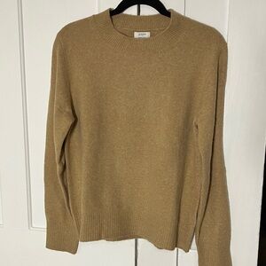 J. Crew Women’s Extra Soft Camel Crewneck Sweater
